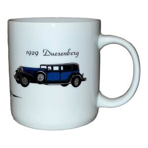 1929 Duesenberg Sedan Indianapolis Indiana Historical Society Vintage Coffee Mug
